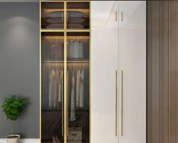 Tủ cánh kính đựng quần áo giá tốt cho mọi nhà QA141